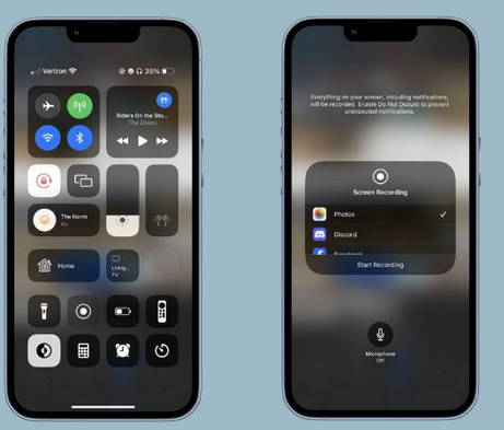 广宗苹果15维修分享iPhone15录制屏幕时如何录制音频 