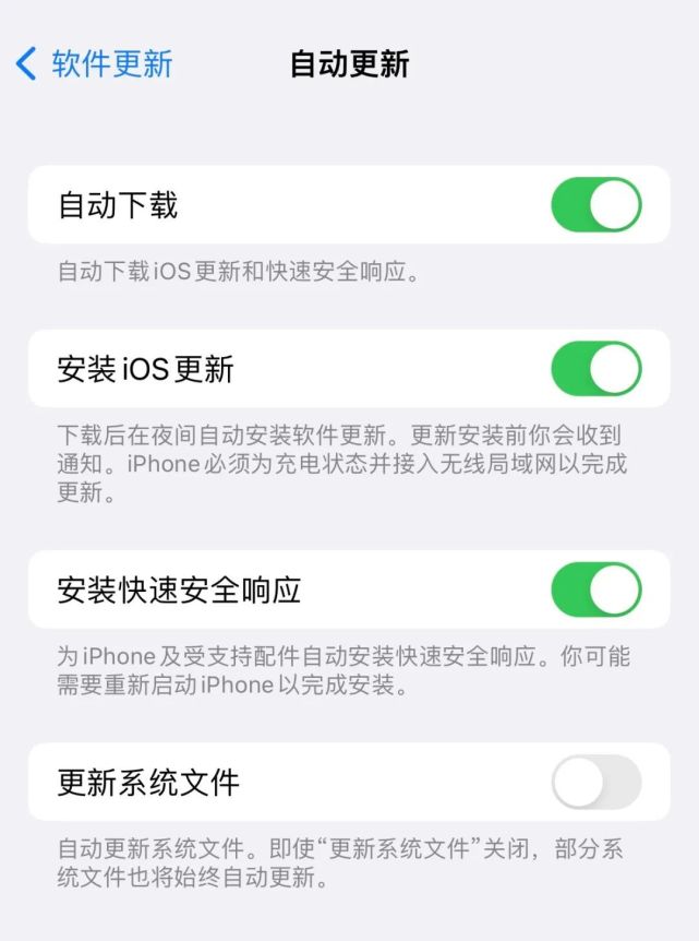 广宗苹果手机维修分享苹果快速安全响应更新有必要安装吗 